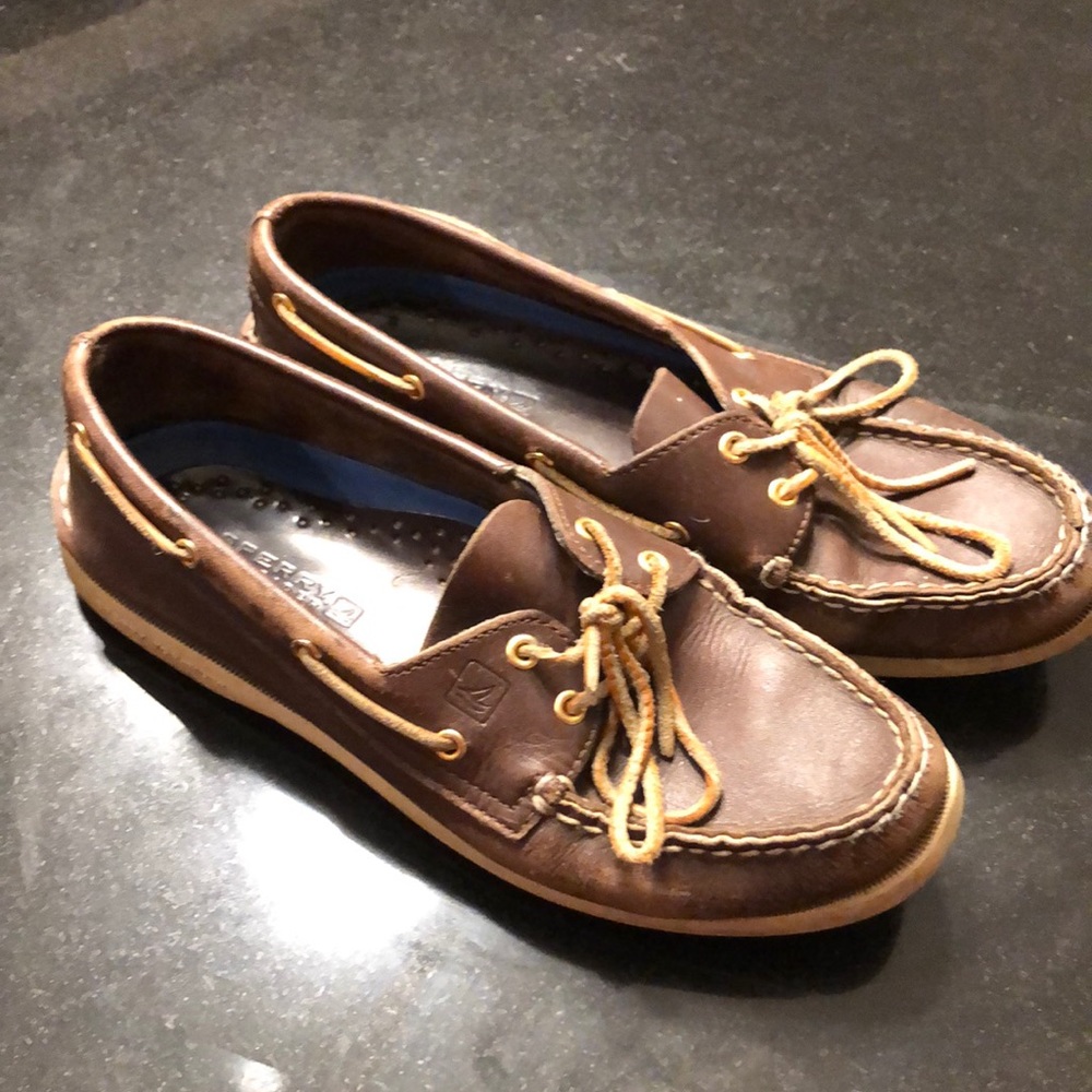 Sperry Topsider Brown Leather